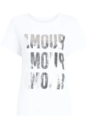 Cinq A Sept T-shirt Amour Amor Amour
