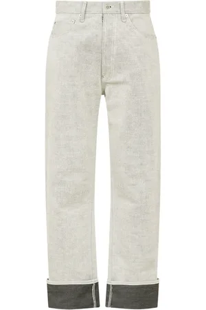 Maison Margiela Jeans dritti a vita alta