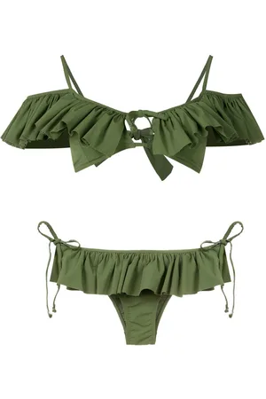 AMIR SLAMA Bikini con ruches
