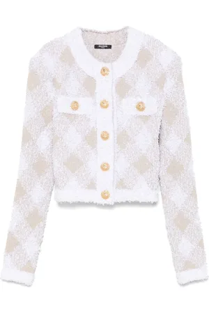 Balmain Giacca a quadri