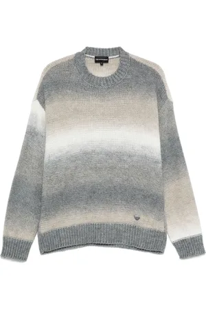 Emporio Armani Maglione con effetto sfumato