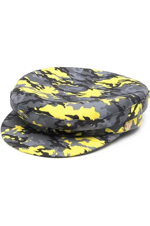 Manokhi Cappello da baseball con stampa camouflage