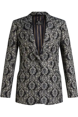Etro Blazer con effetto jacquard