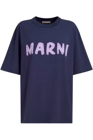 Marni Logo-print cotton T-shirt
