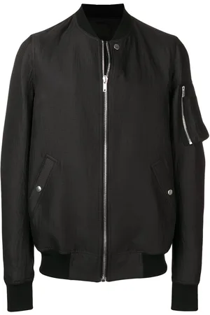 Rick Owens Bomber con colletto a coste
