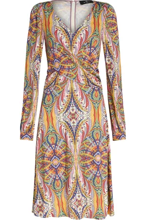 Etro Abito midi con scollo a V