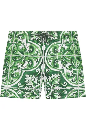 Dolce & Gabbana Costume da bagno con stampa maioliche