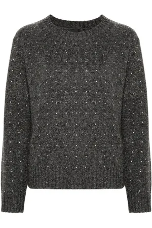 Pinko Maglione con cristalli