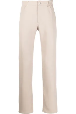 Courrèges Pantaloni dritti a vita media