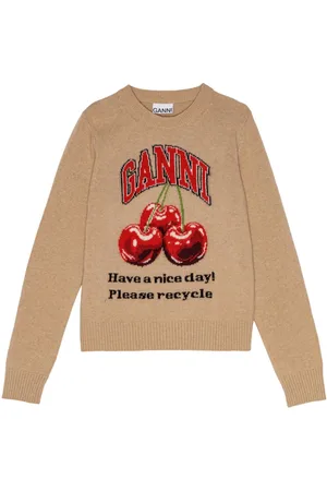 Ganni Maglione con ricamo
