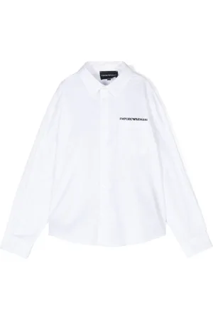 Emporio Armani Camicia con ricamo