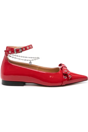 Ganni Ballerine con logo