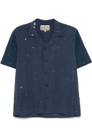Kartik Research Camicia con dettaglio a specchio
