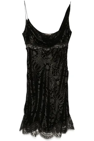 Roberto Cavalli Abito corto effetto jacquard