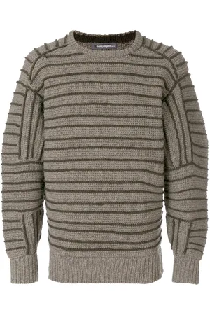 Issey Miyake Tonal striped jumper