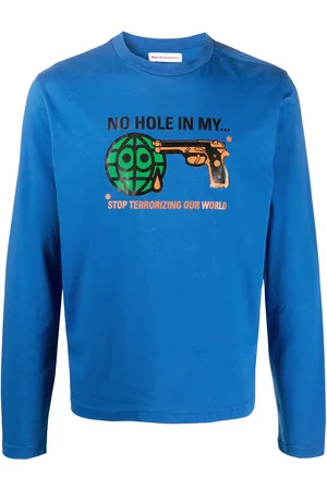 WALTER VAN BEIRENDONCK T-shirt Gun a maniche lunghe