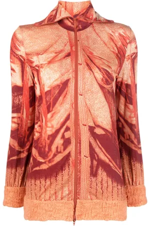Jean Paul Gaultier Cardigan con effetto trompe l