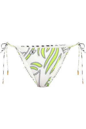 Tory Burch Slip bikini con stampa grafica