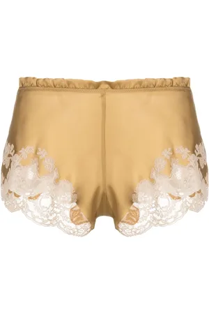 CARINE GILSON Shorts Calais-Caudry con dettagli in pizzo