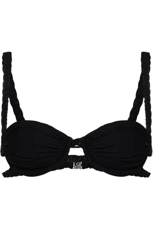 Isa Boulder Top bikini con lacci intrecciati