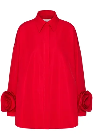 VALENTINO GARAVANI Chemisier con applicazione floreale