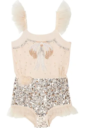 Tutu Du Monde Tuta corta con paillettes