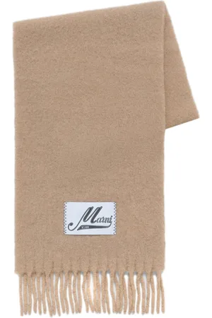 Marni Sciarpa con applicazione logo