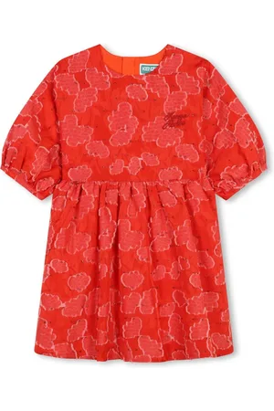 Kenzo Abito con ricamo a fiori