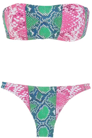 AMIR SLAMA Bikini con stampa
