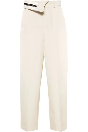 Fendi Pantaloni con risvolto
