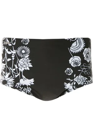 AMIR SLAMA Costume da bagno a fiori