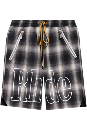 Rhude Shorts sportivi a quadri