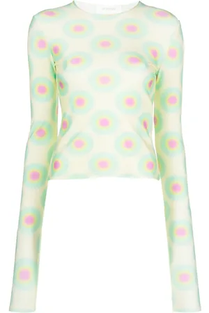 Sportmax T-shirt girocollo con stampa