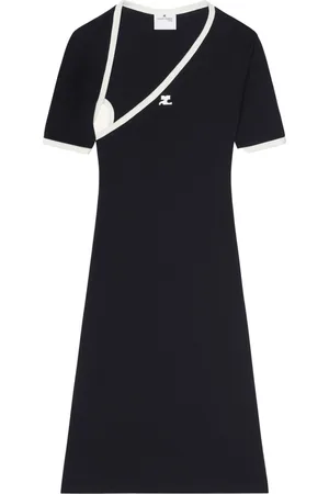 Courrèges Abito corto asimmetrico