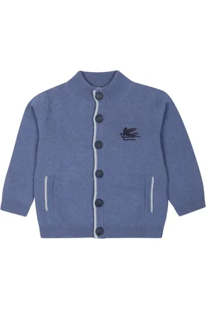 Etro Cardigan con ricamo Pegaso