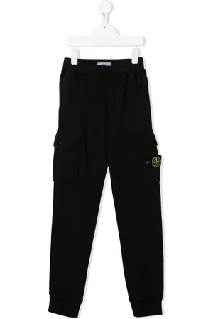 Stone Island Pantaloni sportivi con applicazione