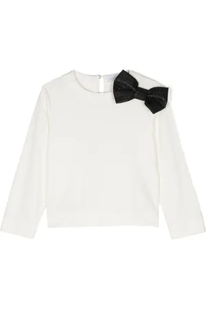 MONNALISA Top con fiocco