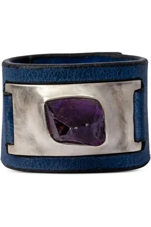 PARTS OF FOUR Bracciale Amulet con ametista