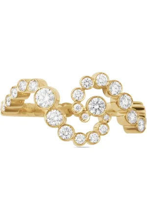 SOPHIE BILLE BRAHE Anello Ensemble De Ciel in giallo 18kt riciclato con diamanti