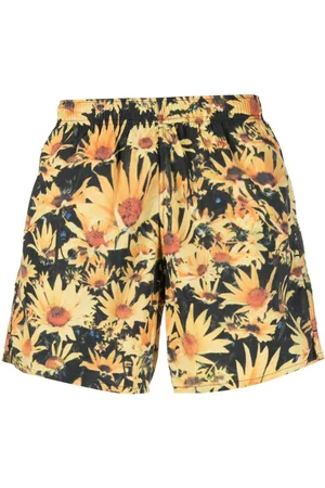 Jil Sander Costume da bagno con stampa girasoli