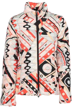 PUCCI Pre-Owned Piumino con stampa geometrica 2000