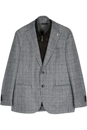 LUIGI BIANCHI MANTOVA Blazer a strati