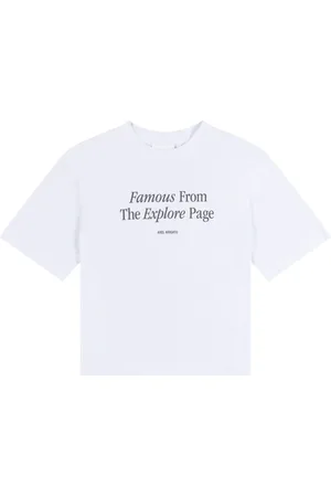 Axel Arigato T-shirt Famous con stampa