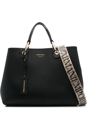 Emporio Armani Borsa tote con logo goffrato
