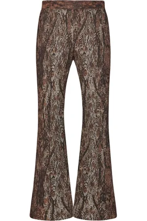 ROSETTA GETTY Pantaloni crop svasati