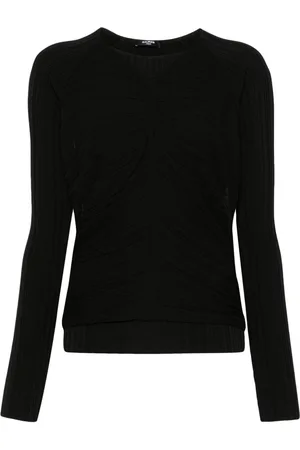 Balmain Blusa plissettata