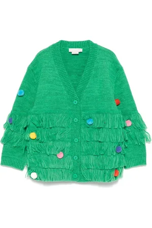 Stella McCartney Cardigan con pompon