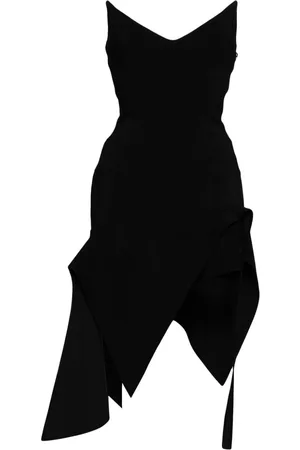 MUGLER Abito corto asimmetrico