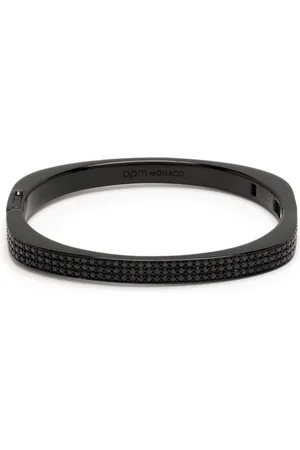 APM Monaco Bracciale con logo inciso
