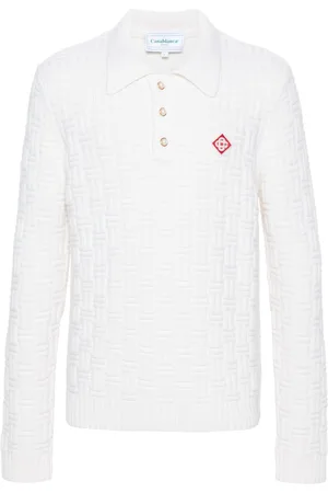 Casablanca Polo Column con cuciture